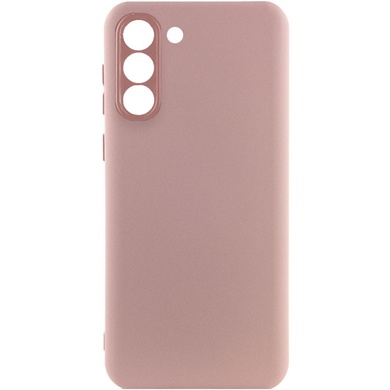 Чехол Silicone Cover Lakshmi Full Camera (A) для Samsung Galaxy S22 Розовый / Pink Sand