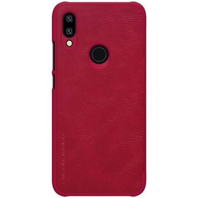 Кожаный чехол (книжка) Nillkin Qin Series для Xiaomi Redmi 7, Красный