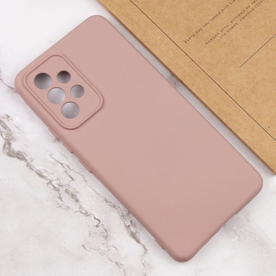 Чехол Silicone Cover Lakshmi Full Camera (A) для Samsung Galaxy A53 5G Розовый / Pink Sand