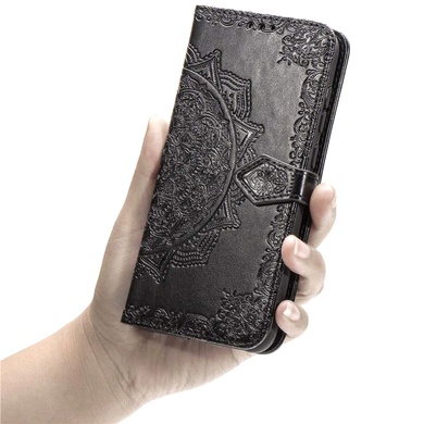 Кожаный чехол (книжка) Art Case с визитницей для Xiaomi Mi 10 / Mi 10 Pro Черный