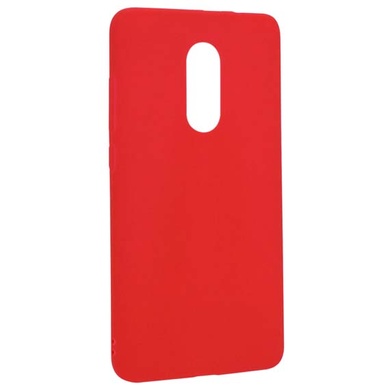 Силиконовый чехол Candy для Xiaomi Redmi Note 4X / Note 4 (SD) Красный
