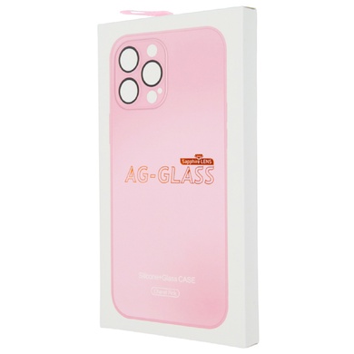 Чехол TPU+Glass Sapphire matte case для Apple iPhone 11 Pro Max (6.5") Chanel Pink