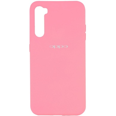 Чехол Silicone Cover Full Protective (A) для OPPO Realme 6, Розовый / Pink