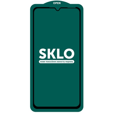 Захисне скло SKLO 5D (тех.пак) для Samsung A30s/A50/A50s/M30 /M30s/M31/M21/M21s, Чорний