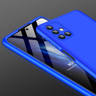 Пластикова накладка GKK LikGus 360 градусів (opp) для Samsung Galaxy M51, Синий