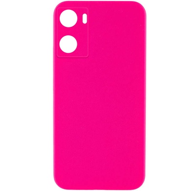 Чохол Silicone Cover Lakshmi Full Camera (AAA) для Oppo A57s / A77s, Розовый / Barbie pink
