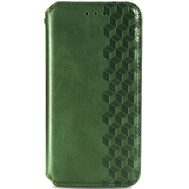 Шкіряний чохол книжка GETMAN Cubic (PU) для Xiaomi Mi 10 Ultra, Зеленый