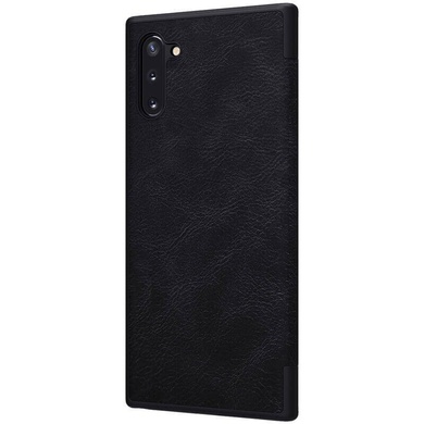 Кожаный чехол книжка G-Case Vintage Business Series для Samsung Galaxy Note 10, Черный