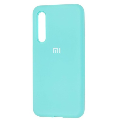 Чохол Silicone Cover Full Protective (AA) для Xiaomi Mi 9, Бірюзовий / Ice Blue