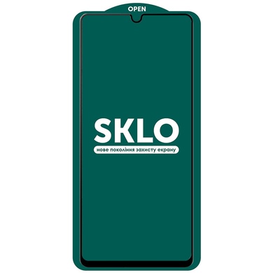 Защитное стекло SKLO 5D для Samsung Galaxy A73 5G Черный