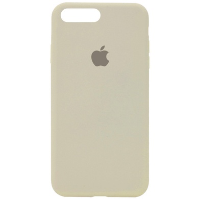 Чохол Silicone Case Full Protective (AA) для Apple iPhone 7 plus / 8 plus (5.5 "), Бежевий / Antique White