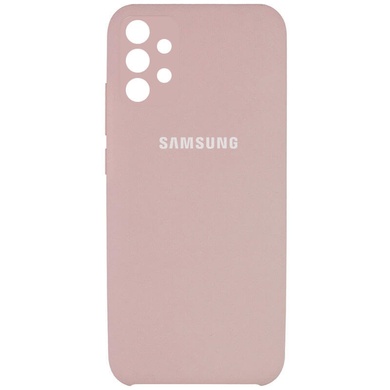 Чохол Silicone Cover Full Camera (AAA) для Samsung Galaxy A52 4G / A52 5G / A52s, Рожевий / Pink Sand