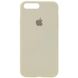 Чехол Silicone Case Full Protective (AA) для Apple iPhone 7 plus / 8 plus (5.5") Бежевый / Antigue White