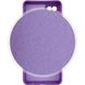 Чехол Silicone Cover Lakshmi Full Camera (A) для Samsung Galaxy A12 / M12 Фиолетовый / Purple