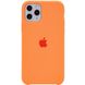 Чехол Silicone Case (AA) для Apple iPhone 11 Pro (5.8") Оранжевый / Papaya