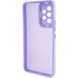 TPU+PC чохол Accent для Oppo A74 4G, White / Purple