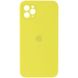 Чохол Silicone Case Square Full Camera Protective (AA) для Apple iPhone 11 Pro (5.8 "), Желтый / Bright Yellow