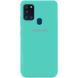 Чохол Silicone Cover My Color Full Protective (A) для Samsung Galaxy A21s, Бирюзовый / Ocean blue