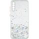 TPU чехол Spangle star с защитой камеры для Samsung Galaxy A50 (A505F) / A50s / A30s Белый