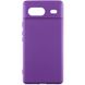 Чохол Silicone Cover Lakshmi (A) для Google Pixel 7, Фіолетовий / Purple