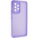 TPU+PC чохол Accent для Oppo A74 4G, White / Purple