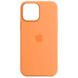 Чехол Silicone case (AAA) full with Magsafe для Apple iPhone 13 Pro (6.1") Оранжевый / Marigold