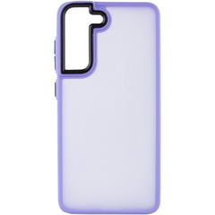 Чохол TPU+PC Lyon Frosted для Samsung Galaxy S21 FE, Purple