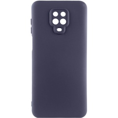 Чехол Silicone Cover Lakshmi Full Camera (AAA) для Xiaomi Redmi Note 9s / Note 9 Pro /Note 9 Pro Max Серый / Dark Gray