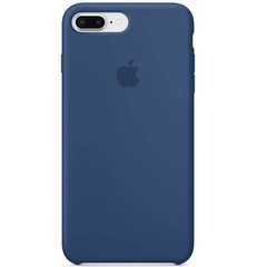 Чохол Silicone case (AAA) для Apple iPhone 7 plus / 8 plus (5.5"), Синій / Blue Cobalt
