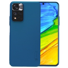Чехол Nillkin Matte для Xiaomi Redmi Note 11 Pro / Note 11 Pro+ 5G Бирюзовый / Peacock blue