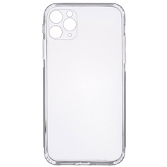 TPU чохол GETMAN Clear 1,0 mm для Apple iPhone 11 Pro Max (6.5"), Безбарвний (прозорий)