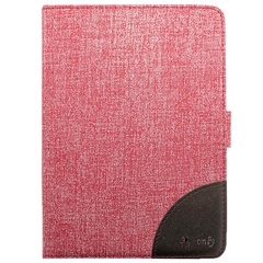 Универсальный чехол книжка Jeans Only для планшета 9-10", Красный