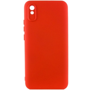 Чехол Silicone Cover Lakshmi Full Camera (A) для Xiaomi Redmi 9A Красный / Red