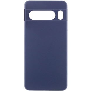 Чехол Silicone Cover Lakshmi Full Camera (AA) для Google Pixel 9 Pro XL Синий / Midnight blue