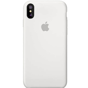 Чехол Silicone Case Full Protective (AA) для Apple iPhone XS Max (6.5") Белый / White