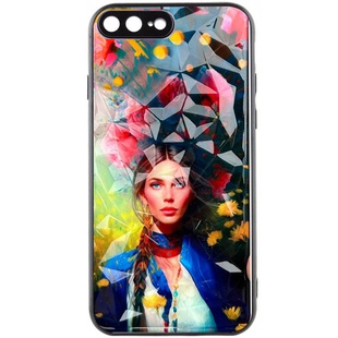 TPU+PC чохол Prisma Ladies для Apple iPhone 7 plus / 8 plus (5.5"), Peonies