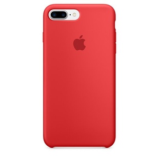 Чохол Silicone case (AAA) для Apple iPhone 7 plus / 8 plus (5.5"), Червоний / Red