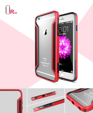 Бампер Nillkin Armor-Border Series для Apple iPhone 6/6s plus (5.5"), Красный