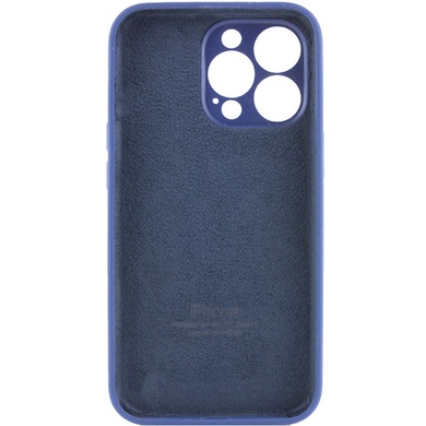 Чохол Silicone Case Full Camera Protective (AA) для Apple iPhone 13 Pro Max (6.7 "), Синий / Deep navy