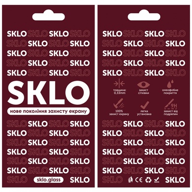 Захисне скло SKLO 3D (full glue) для Xiaomi Redmi Note 10 Pro 5G / Poco X3 GT, Чорний