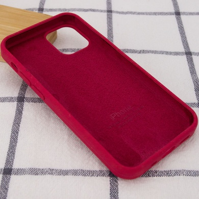 Чохол Silicone Case Full Protective (AA) для Apple iPhone 14 Pro (6.1"), Красный / Rose Red