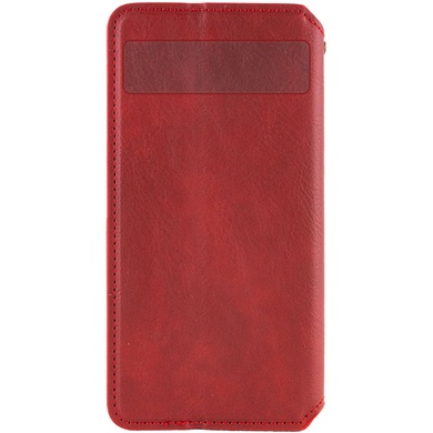Кожаный чехол книжка GETMAN Gallant (PU) для Google Pixel 6 Красный