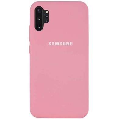 Чохол Silicone Cover Full Protective (AA) для Samsung Galaxy Note 10 Plus, Рожевий / Pink