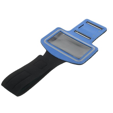 Неопреновый спортивный чехол на руку для Apple iPhone 4/4S, Синий