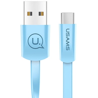 Дата кабель USAMS US-SJ200 USB to Type-C 2A (1.2m) Голубой