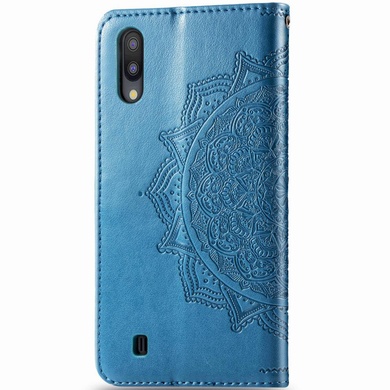 Кожаный чехол (книжка) Art Case с визитницей для Samsung Galaxy M10 Синий