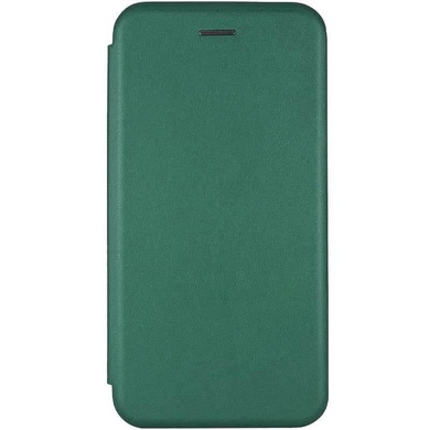 Кожаный чехол (книга) Classy для Xiaomi Poco M5, Зеленый