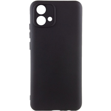 Чехол Silicone Cover Lakshmi Full Camera (AA) для Motorola Moto G84 Черный / Black