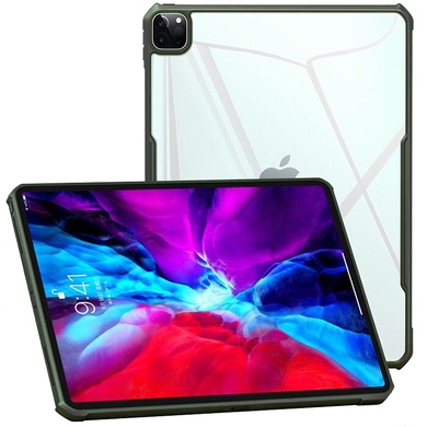 TPU+PC чехол Xundd c усиленными углами для Apple iPad Pro 11" (2020-2022) Бесцветный / Черный