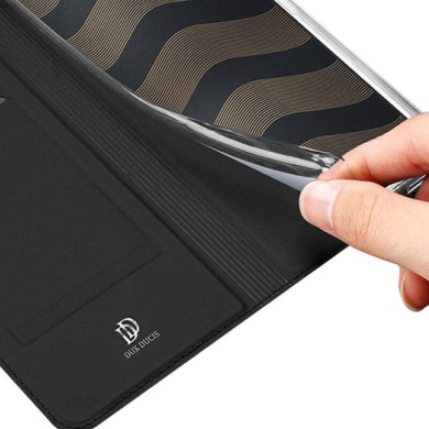 Чехол-книжка Dux Ducis с карманом для визиток для Xiaomi Mi 10 Ultra Черный